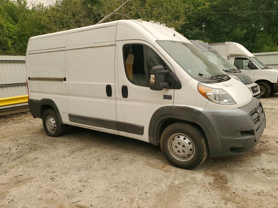 2015 Ram Promaster 2500 მანქანა იყიდება აუქციონზე, vin: 3C6TRVCGXFE505544, აუქციონის ნომერი: 60880566