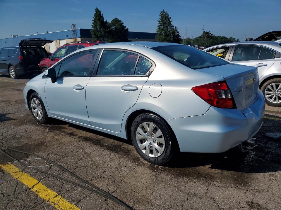 Продаж на аукціоні авто 2012 Honda Civic, vin: 2HGFB2F52CH597835, номер лоту: 59308676