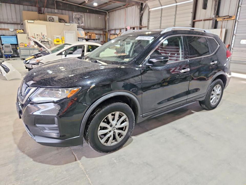 2017 Nissan Rogue მანქანა იყიდება აუქციონზე, vin: JN8AT2MV6HW280534, აუქციონის ნომერი: 59892216