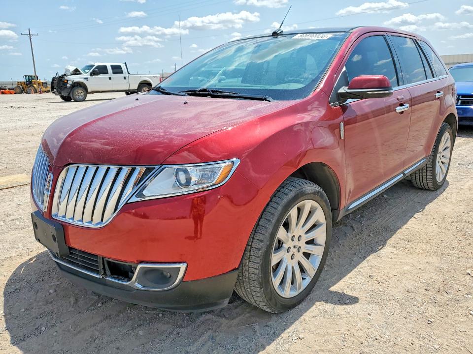 2013 Lincoln Mkx მანქანა იყიდება აუქციონზე, vin: 2LMDJ6JK9DBL60907, აუქციონის ნომერი: 60690036