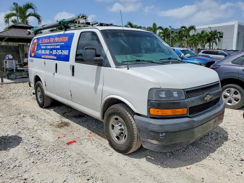 2018 Chevrolet Express G2500 მანქანა იყიდება აუქციონზე, vin: 1GCWGAFG2J1342092, აუქციონის ნომერი: 60583186