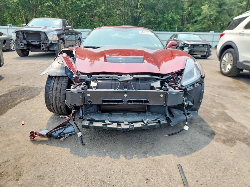60841796 :رقم المزاد ، 1G1YD2D73K5122151 vin ، 2019 Chevrolet Corvette مزاد بيع