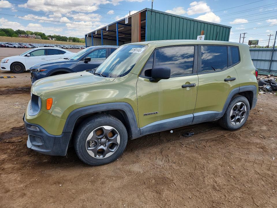 Продаж на аукціоні авто 2015 Jeep Renegade, vin: ZACCJAAH7FPC04303, номер лоту: 61581446
