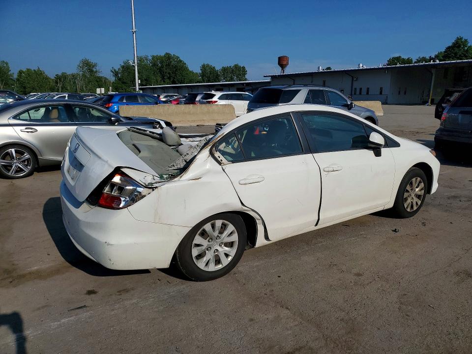 61201286 :رقم المزاد ، 2HGFB2F59CH604506 vin ، 2012 Honda Civic مزاد بيع