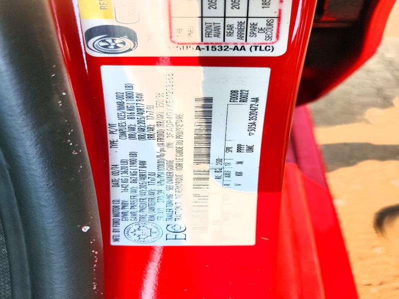Aukcja sprzedaży 2014 Ford Fiesta, vin: 3FADP4GXXEM208968, numer aukcji: 61769056