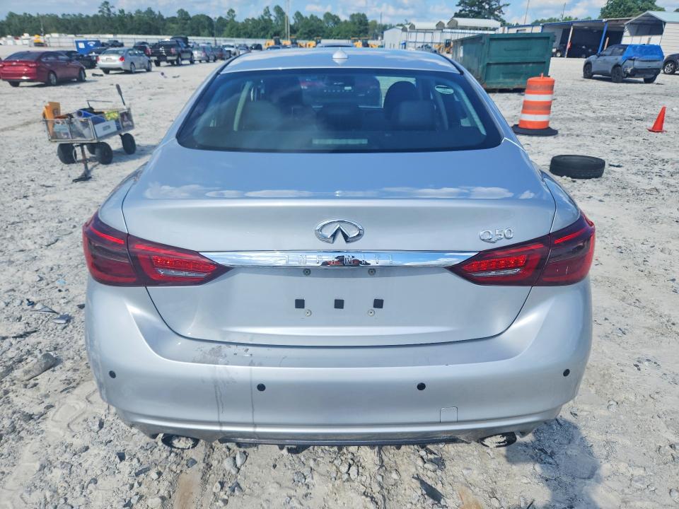 2018 Infiniti Q50 მანქანა იყიდება აუქციონზე, vin: JN1EV7APXJM362927, აუქციონის ნომერი: 61799096