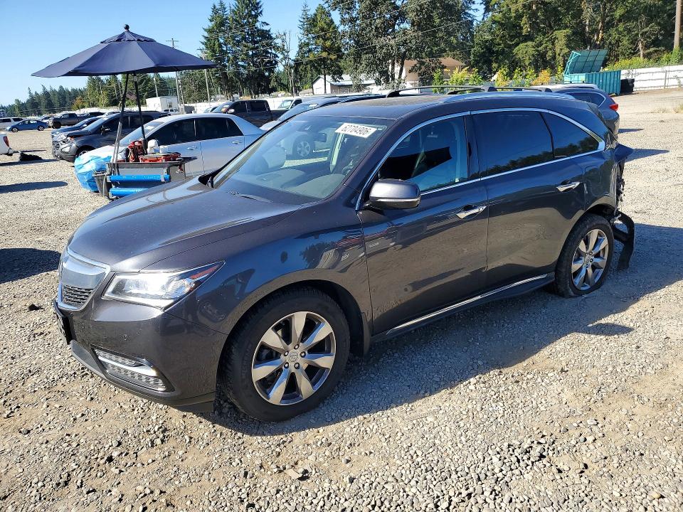 62704906 :رقم المزاد ، 5FRYD4H96GB048288 vin ، 2016 Acura Mdx مزاد بيع