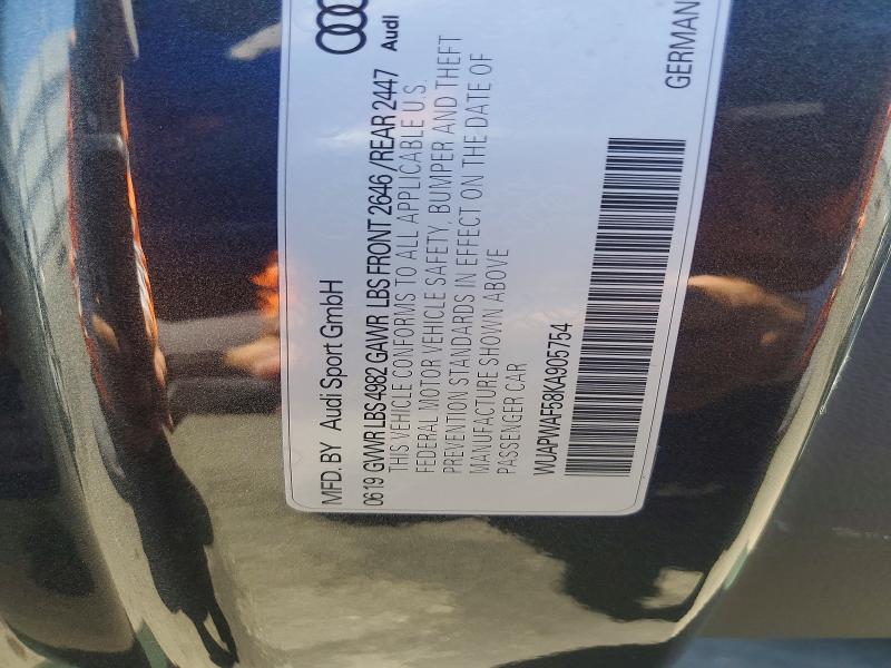 Продажа на аукционе авто 2019 Audi Rs5, vin: WUAPWAF58KA905754, номер лота: 60053986