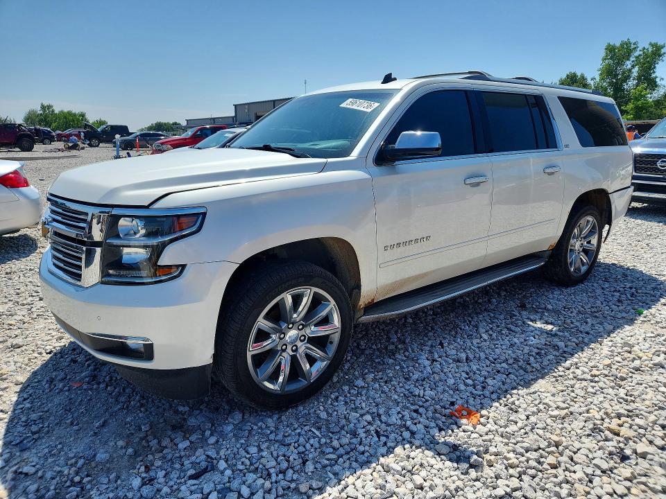 2015 Chevrolet Suburban მანქანა იყიდება აუქციონზე, vin: 1GNSKKKC3FR239463, აუქციონის ნომერი: 59610736