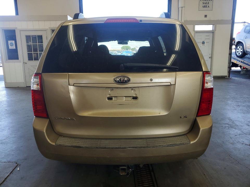 2007 Kia Sedona მანქანა იყიდება აუქციონზე, vin: KNDMB233076162120, აუქციონის ნომერი: 61169906