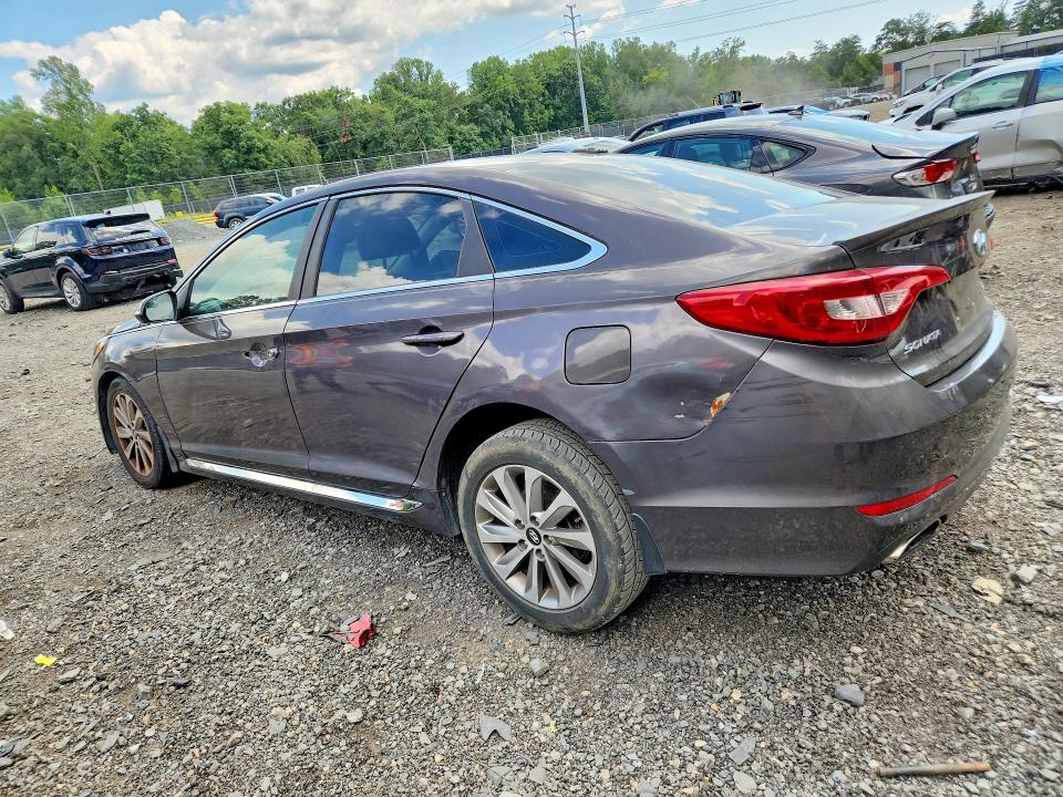 2017 Hyundai Sonata მანქანა იყიდება აუქციონზე, vin: 5NPE34AF1HH474223, აუქციონის ნომერი: 63500446