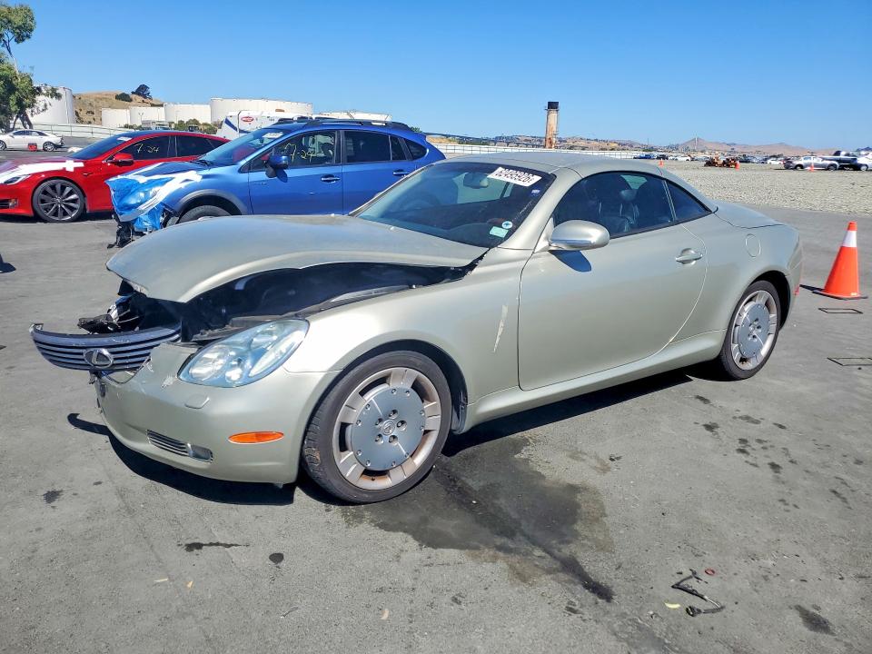 62495926 :رقم المزاد ، JTHFN48Y320034061 vin ، 2002 Lexus Sc مزاد بيع