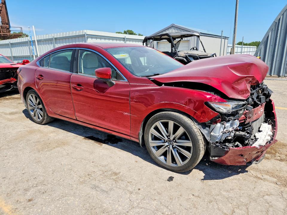 2018 Mazda 6 მანქანა იყიდება აუქციონზე, vin: JM1GL1WY4J1328753, აუქციონის ნომერი: 60175336