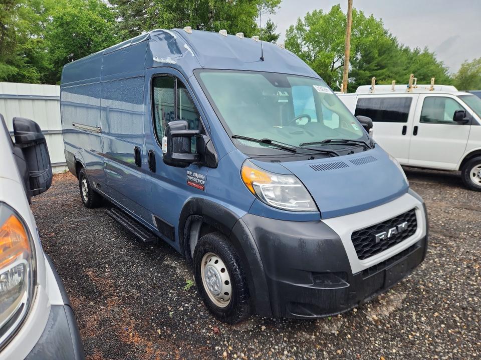 Продаж на аукціоні авто 2021 Ram Promaster 3500, vin: 3C6MRVJG3ME556694, номер лоту: 51325596