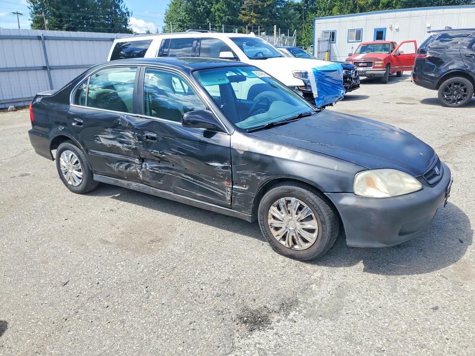 2000 Honda Civic მანქანა იყიდება აუქციონზე, vin: 2HGEJ8647YH599130, აუქციონის ნომერი: 60046646