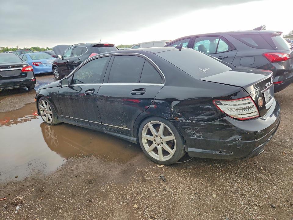 2012 Mercedes-benz C მანქანა იყიდება აუქციონზე, vin: WDDGF8BB6CA602576, აუქციონის ნომერი: 62661416