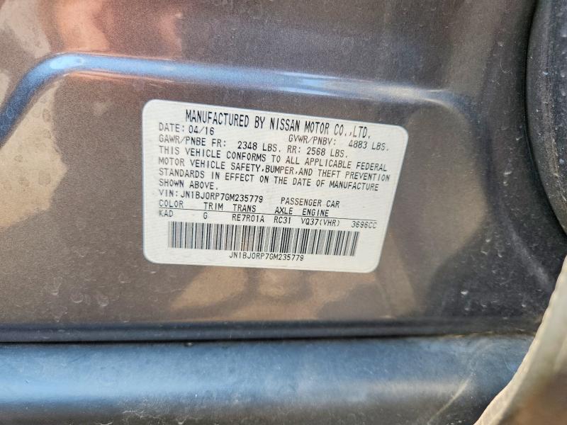 Продаж на аукціоні авто 2016 Infiniti Qx50, vin: JN1BJ0RP7GM235779, номер лоту: 60073586