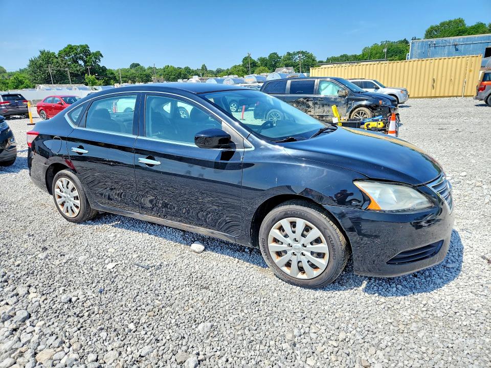 2014 Nissan Sentra მანქანა იყიდება აუქციონზე, vin: 3N1AB7AP5EY267301, აუქციონის ნომერი: 61042026