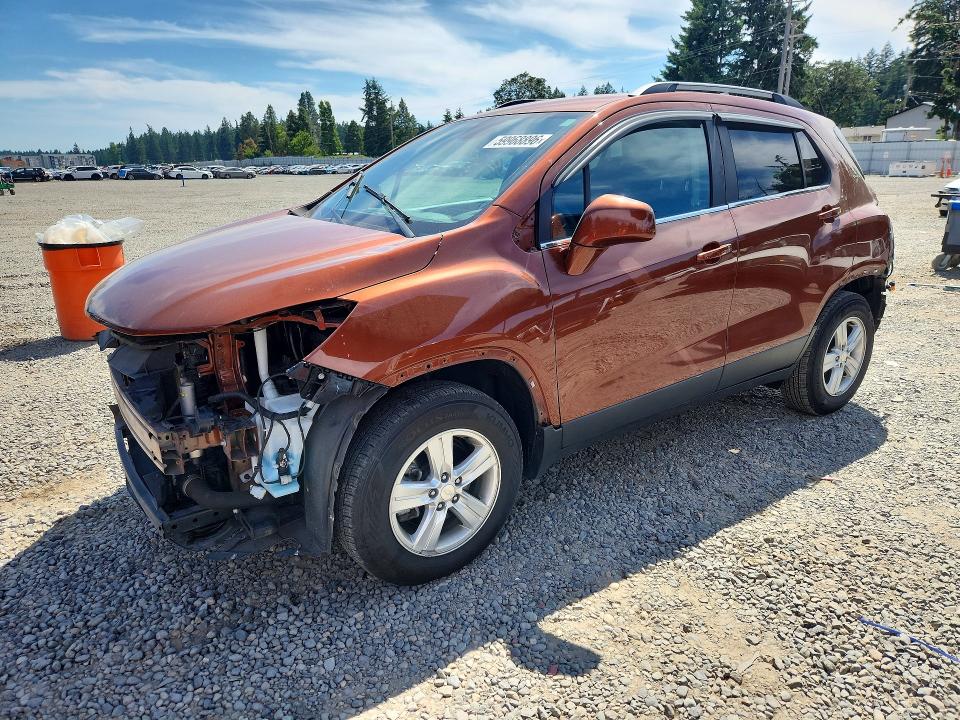 Aukcja sprzedaży 2019 Chevrolet Trax, vin: 3GNCJPSB9KL296277, numer aukcji: 59968896