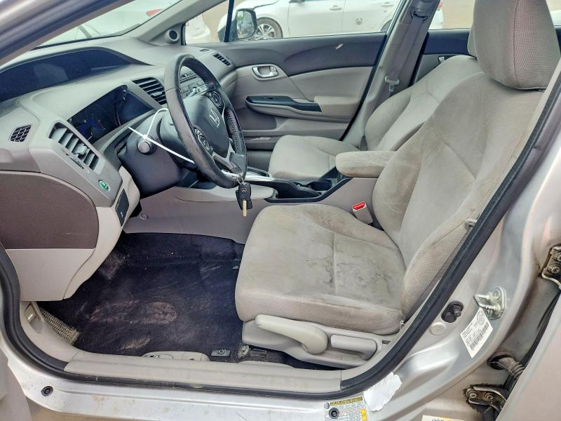 2012 Honda Civic მანქანა იყიდება აუქციონზე, vin: 2HGFB2F52CH108138, აუქციონის ნომერი: 58835306