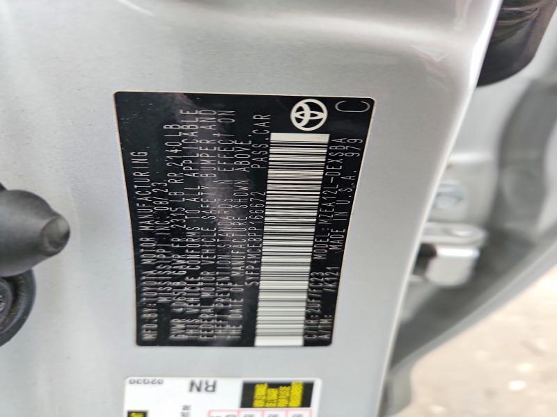 Aukcja sprzedaży 2023 Toyota Corolla, vin: 5YFP4MCE8PP166672, numer aukcji: 61230546