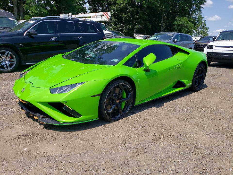 62600726 :رقم المزاد ، ZHWUF5ZF1PLA22581 vin ، 2023 Lamborghini Huracan مزاد بيع