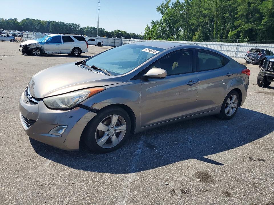 2012 Hyundai Elantra მანქანა იყიდება აუქციონზე, vin: 5NPDH4AE8CH141465, აუქციონის ნომერი: 61195676