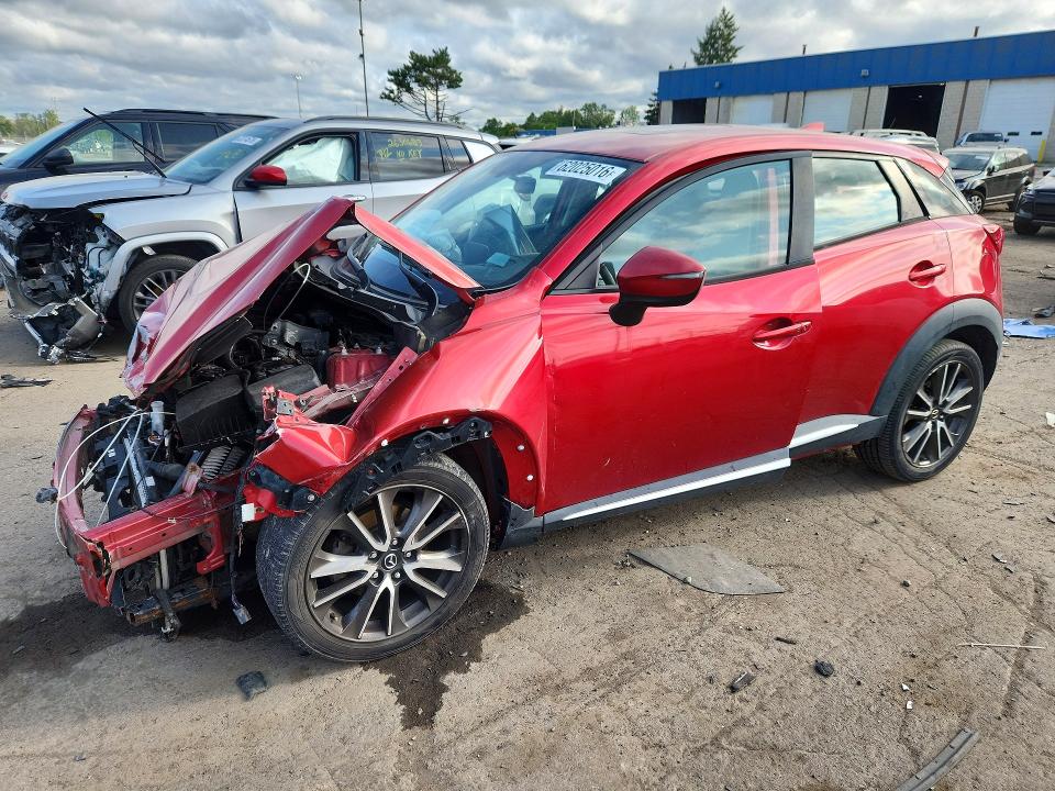 Aukcja sprzedaży 2016 Mazda Cx-3, vin: JM1DKBD74G0102832, numer aukcji: 62025016