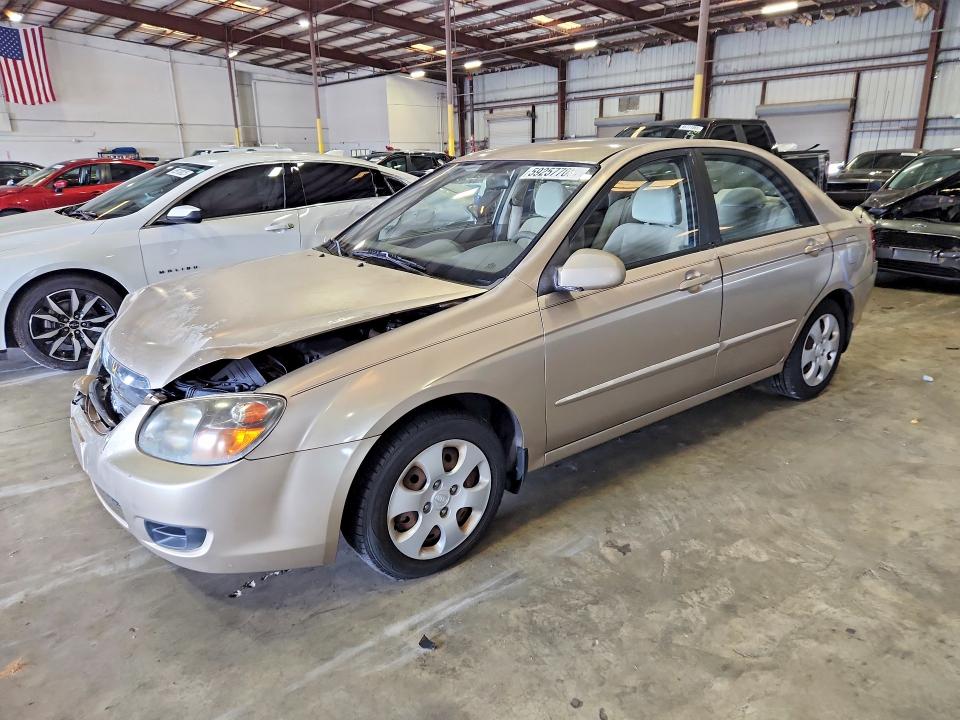 Продажа на аукционе авто 2009 Kia Spectra, vin: KNAFE221095615433, номер лота: 59257706