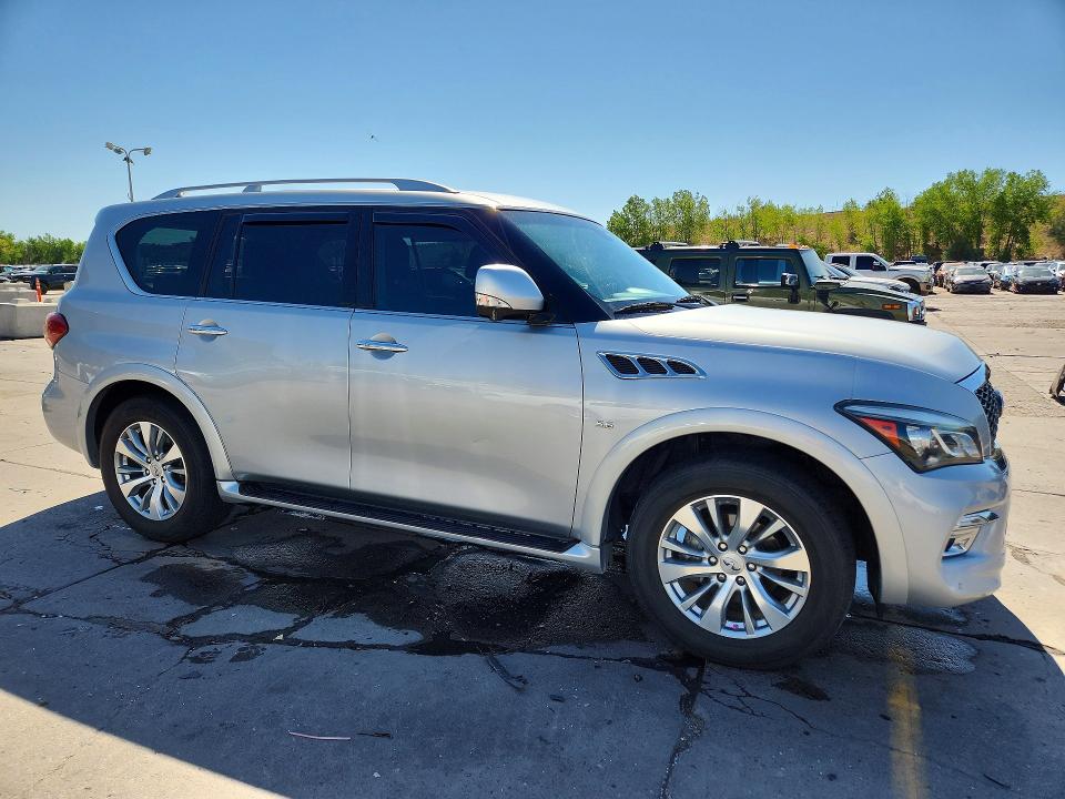 61188316 :رقم المزاد ، JN8AZ2NE5H9151440 vin ، 2017 Infiniti Qx80 مزاد بيع