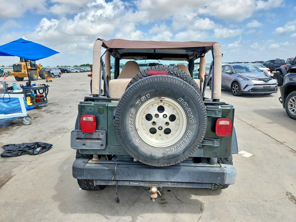 1997 Jeep Wrangler / Tj მანქანა იყიდება აუქციონზე, vin: 1J4FY49S1VP496143, აუქციონის ნომერი: 60809476