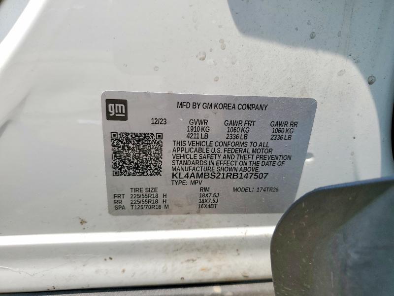 Aukcja sprzedaży 2024 Buick Encore Gx, vin: KL4AMBS21RB147507, numer aukcji: 63334406