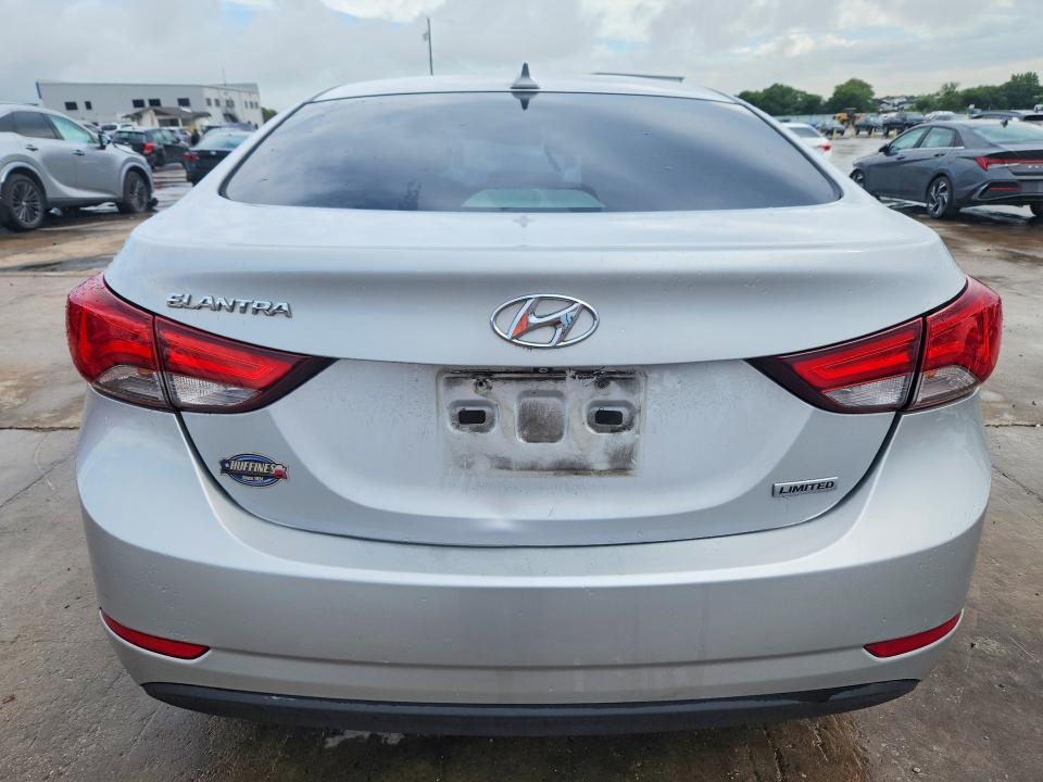 2016 Hyundai Elantra მანქანა იყიდება აუქციონზე, vin: KMHDH4AE7GU553397, აუქციონის ნომერი: 60828326