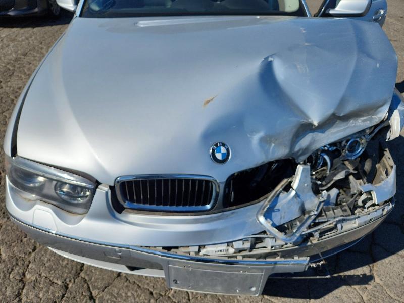 2003 Bmw 745 მანქანა იყიდება აუქციონზე, vin: WBAGN63473DR13110, აუქციონის ნომერი: 58451526