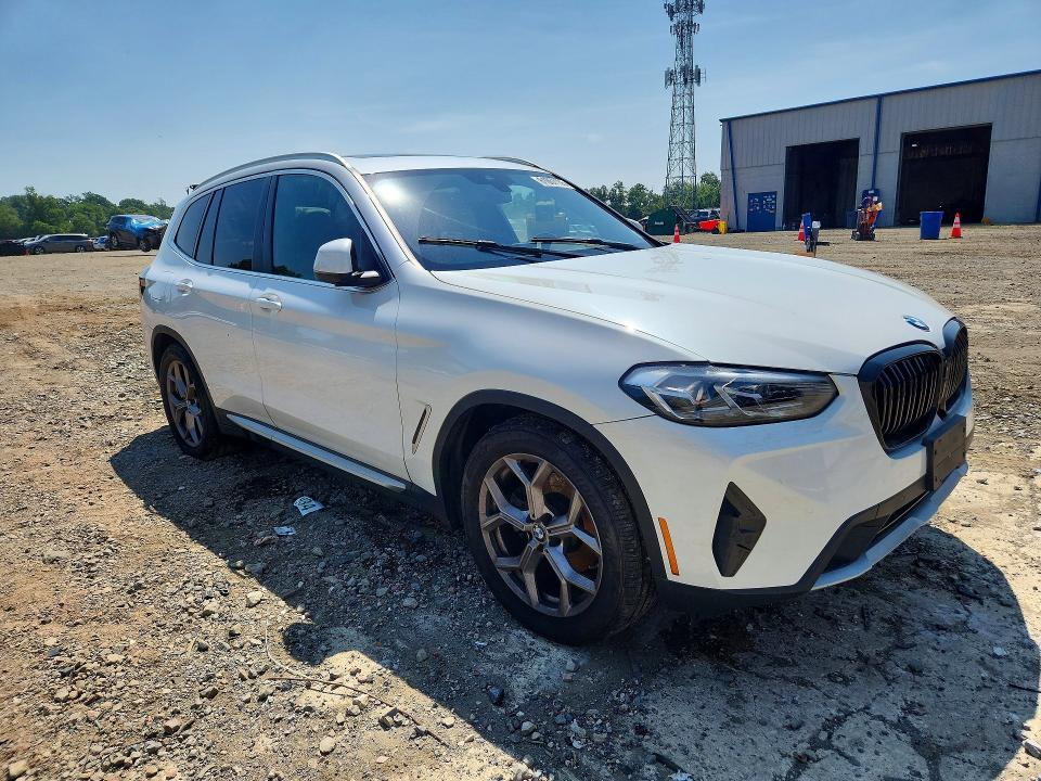 2022 Bmw X3 მანქანა იყიდება აუქციონზე, vin: 5UX53DP08N9M73883, აუქციონის ნომერი: 61067156