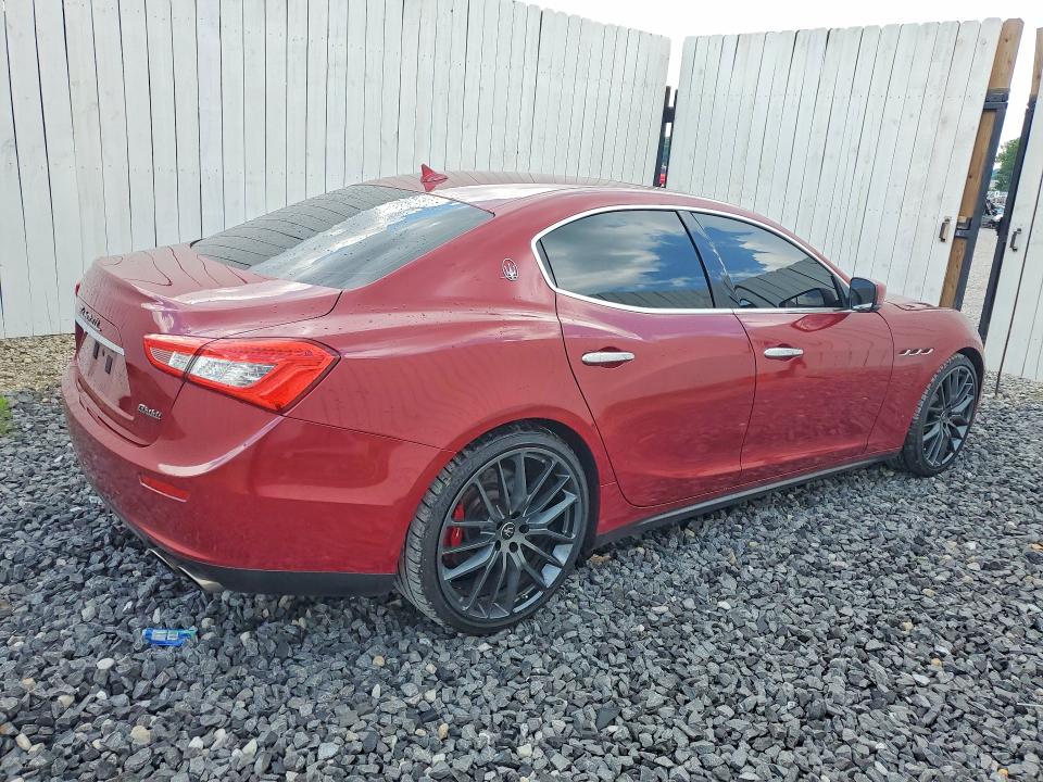 2015 Maserati Ghibli მანქანა იყიდება აუქციონზე, vin: ZAM57RTA0F1143362, აუქციონის ნომერი: 60450976