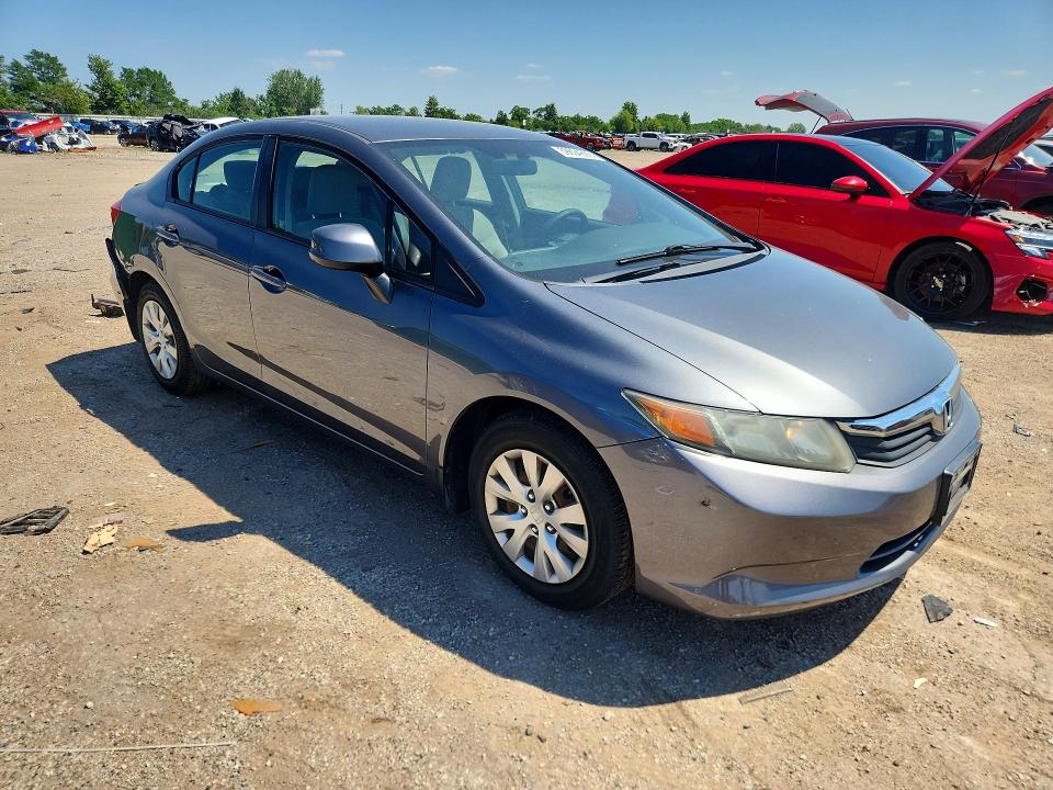 59694866 :رقم المزاد ، 19XFB2F58CE106372 vin ، 2012 Honda Civic مزاد بيع