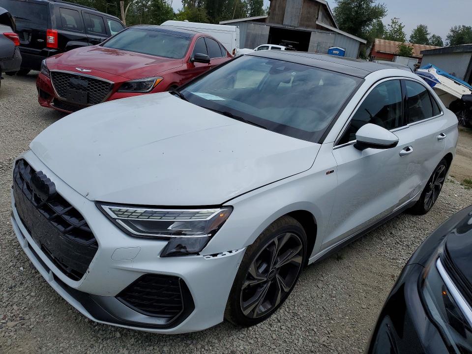 2025 Audi A3 მანქანა იყიდება აუქციონზე, vin: WAULUCGY4SA121994, აუქციონის ნომერი: 60108266