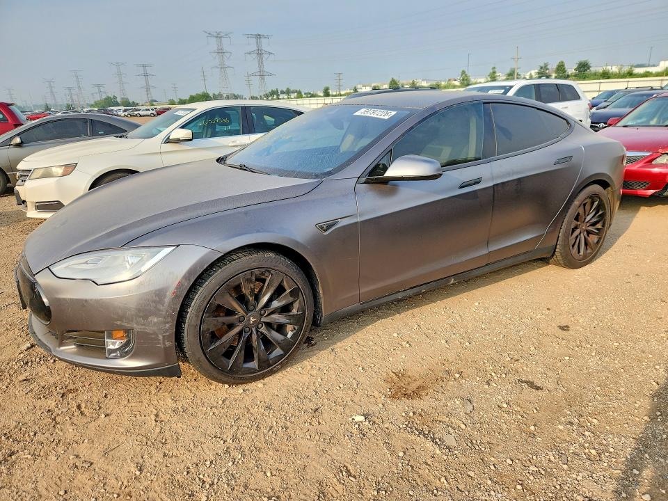 2015 Tesla Model S მანქანა იყიდება აუქციონზე, vin: 5YJSA1S19FF080328, აუქციონის ნომერი: 59797226