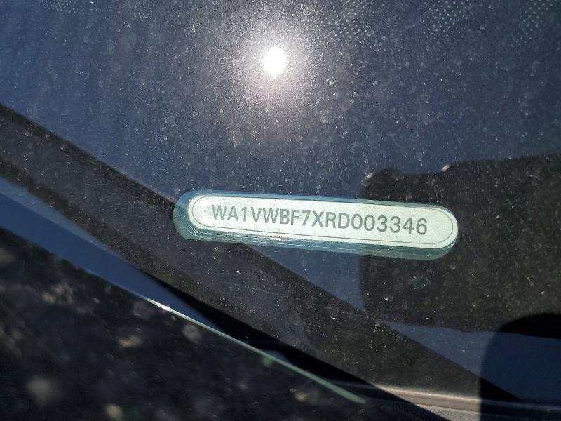 Aukcja sprzedaży 2024 Audi Sq7, vin: WA1VWBF7XRD003346, numer aukcji: 60217746