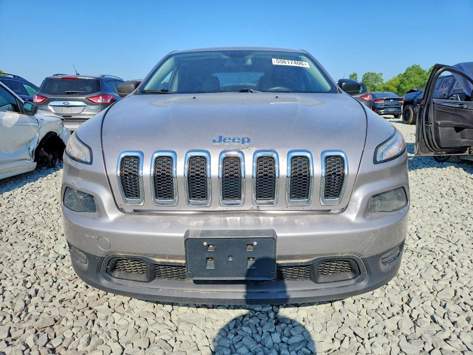 2014 Jeep Cherokee მანქანა იყიდება აუქციონზე, vin: 1C4PJLAB6EW104509, აუქციონის ნომერი: 59817406