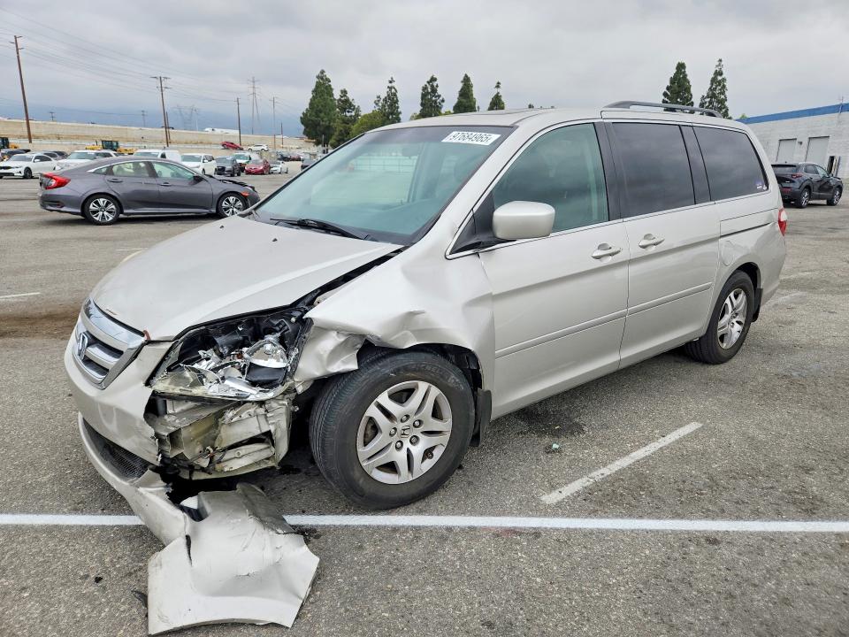 2007 Honda Odyssey მანქანა იყიდება აუქციონზე, vin: 5FNRL38737B455602, აუქციონის ნომერი: 97684965