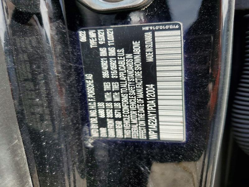 61340976 :رقم المزاد ، WP1AE2AY1PDA12004 vin ، 2023 Porsche Cayenne مزاد بيع