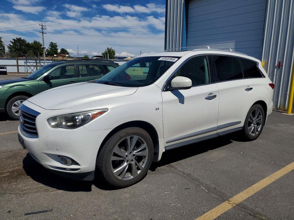 60808966 :رقم المزاد ، 5N1AL0MM3EC500650 vin ، 2014 Infiniti Qx60 مزاد بيع
