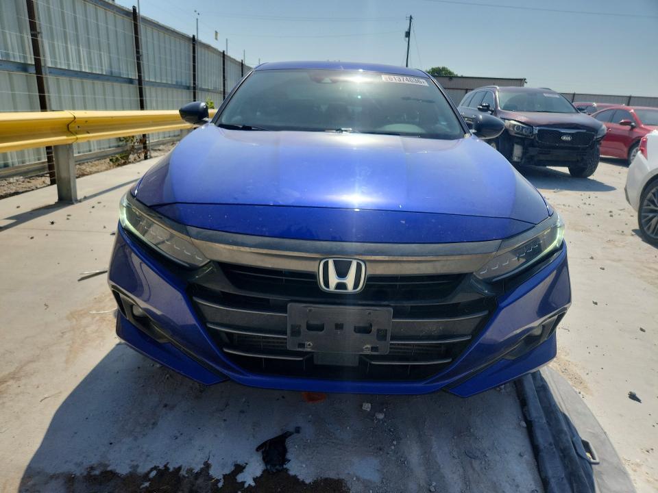Aukcja sprzedaży 2022 Honda Accord, vin: 1HGCV1F38NA060200, numer aukcji: 61374636