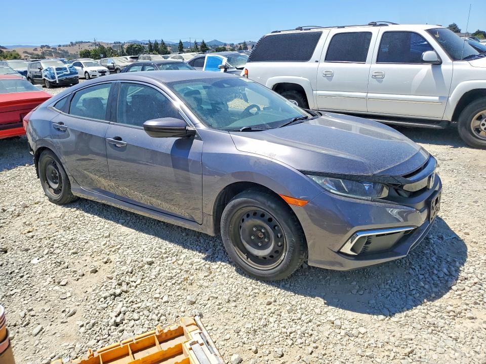 61069766 :رقم المزاد ، 19XFC2F61KE207435 vin ، 2019 Honda Civic مزاد بيع