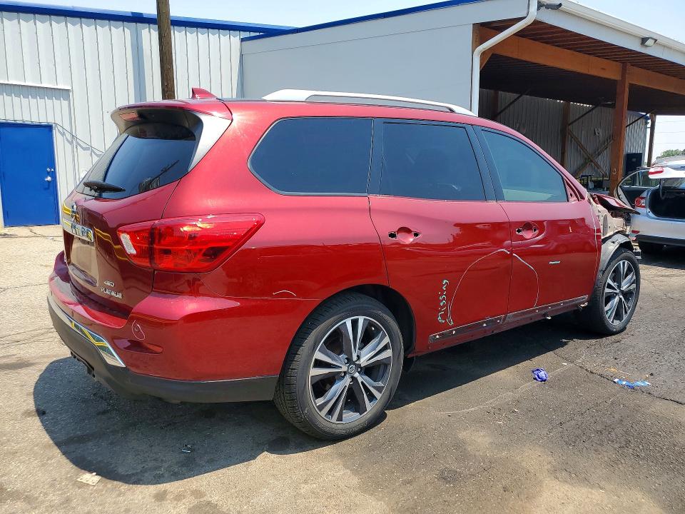 59665076 :رقم المزاد ، 5N1DR2MM3KC606258 vin ، 2019 Nissan Pathfinder مزاد بيع