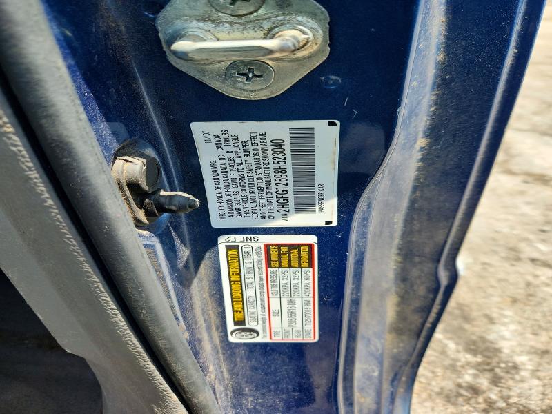 Aukcja sprzedaży 2008 Honda Civic, vin: 2HGFG12698H523040, numer aukcji: 60623686