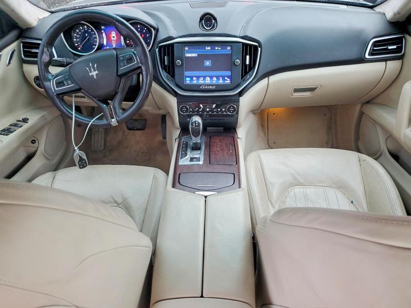 2014 Maserati Ghibli მანქანა იყიდება აუქციონზე, vin: ZAM57RTA8E1086634, აუქციონის ნომერი: 59607826