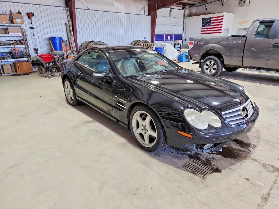 2004 Mercedes-benz Sl მანქანა იყიდება აუქციონზე, vin: WDBSK74F34F069941, აუქციონის ნომერი: 62307906